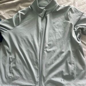 UA grey zip up xxl